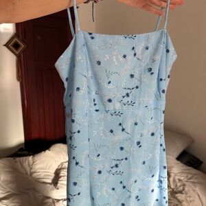 Vintage floral maxi dress - Made in Canada